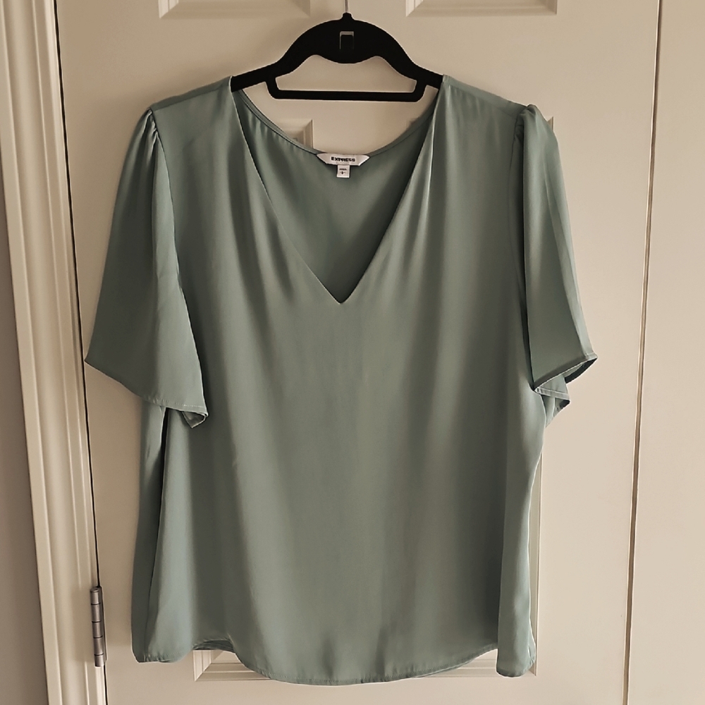 Express Green Blouse